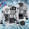 Angers SCO Santa Hat Ugly Christmas Sweater