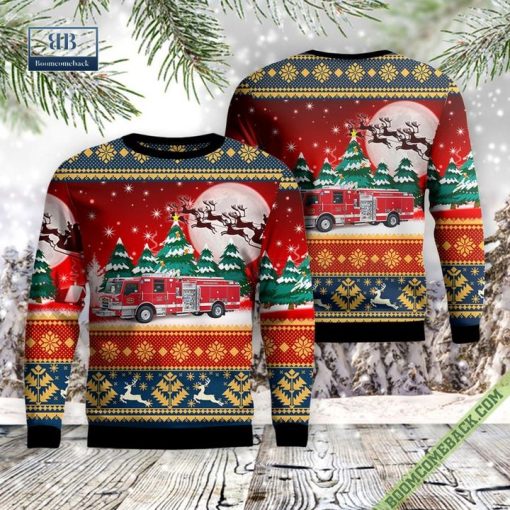 Apache Junction, Arizona, Superstition Fire & Medical District Ugly Christmas Sweater