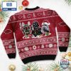 Arkansas Razorbacks NCAA Team Logo Ugly Sweater