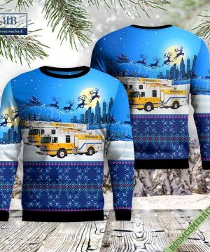 Arkansas, Springdale Fire Department Ugly Christmas Sweater