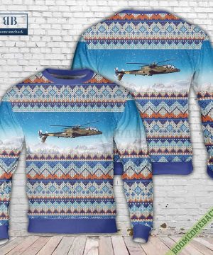 Army Lockheed AH-56 Cheyenne Ugly Christmas Sweater