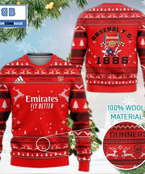 Arsenal FC Christmas Ugly Sweater