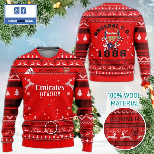 Arsenal FC Christmas Ugly Sweater