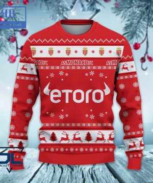 AS Monaco Santa Hat Ugly Christmas Sweater