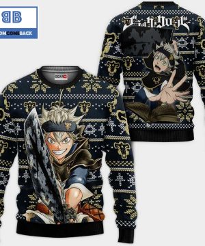 Asta Black Clover Anime Christmas 3D Sweater