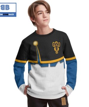 Asta Uniform Black Clover Anime 3D Sweater