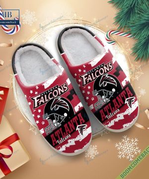 Atlanta Falcons Christmas Indoor Slippers