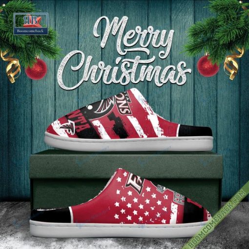 Atlanta Falcons Christmas Indoor Slippers