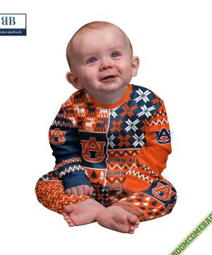 Auburn Tigers NCAA Team Family Pajamas Set