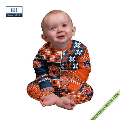 Auburn Tigers NCAA Team Family Pajamas Set