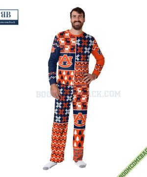 auburn tigers ncaa team family pajamas set 3 mpcAe