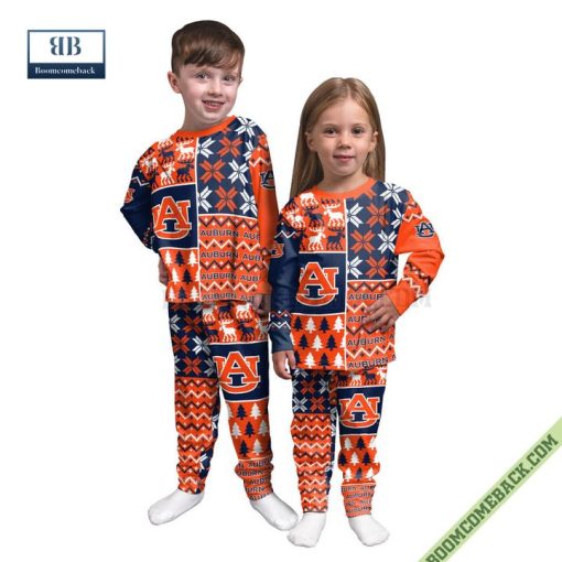 Auburn Tigers NCAA Team Family Pajamas Set