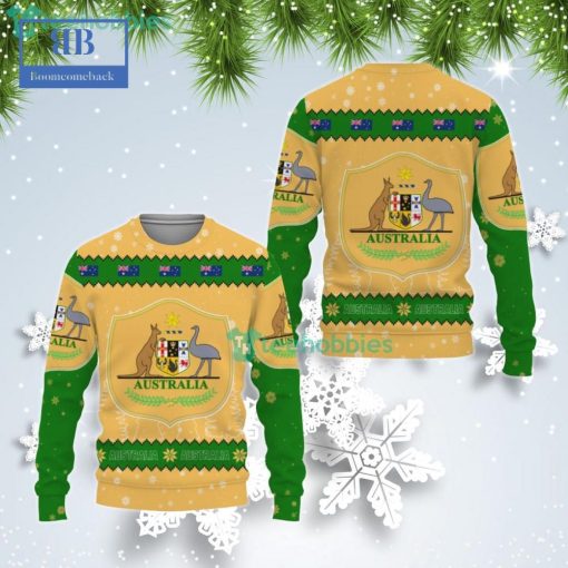 Australia National Soccer Team World Cup 2022 Qatar Ugly Christmas Sweater