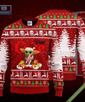 Baby Yoda Hug Diet Coke Ugly Christmas Sweater