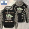 Baby Yoda Star War 3D Hoodie