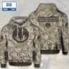 Bird Dog Whiskey Camouflage 3D Hoodie