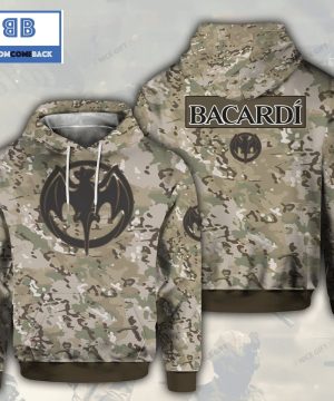 Bacardi Camouflage 3D Hoodie