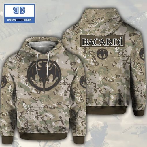 Bacardi Camouflage 3D Hoodie