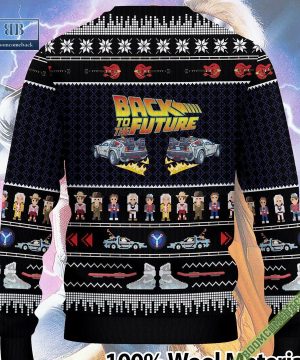 back to the future christmas 3d ugly sweater 5 hEHlA