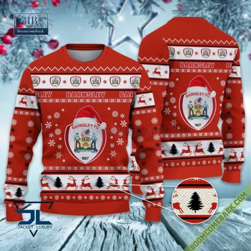 Barnsley FC Trending Ugly Christmas Sweater