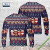 Baseball Christmas Trees Ugly Xmas Sweater