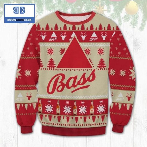 Bass Brewery All Printed Ugly Christmas Sweater Sweatshirt