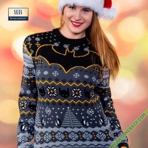 Batman Goodwill In Gotham Ugly Christmas Sweater