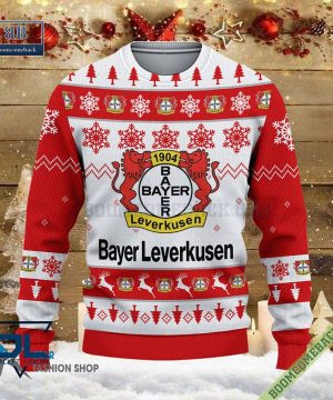 Bayer 04 Leverkusen Xmas Sweatshirt Ugly Christmas Sweater