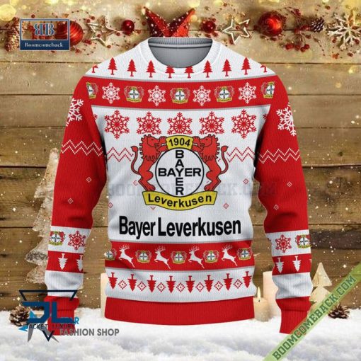 Bayer 04 Leverkusen Xmas Sweatshirt Ugly Christmas Sweater