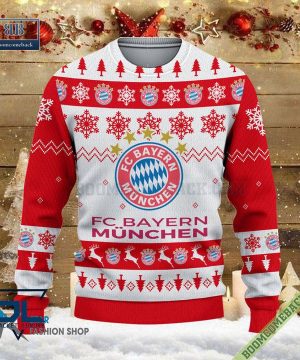 Bayern Munich Xmas Sweatshirt Ugly Christmas Sweater