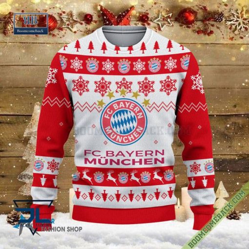 Bayern Munich Xmas Sweatshirt Ugly Christmas Sweater