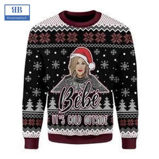 Bebe It’s Cold Outside Ver 1 Ugly Christmas Sweater