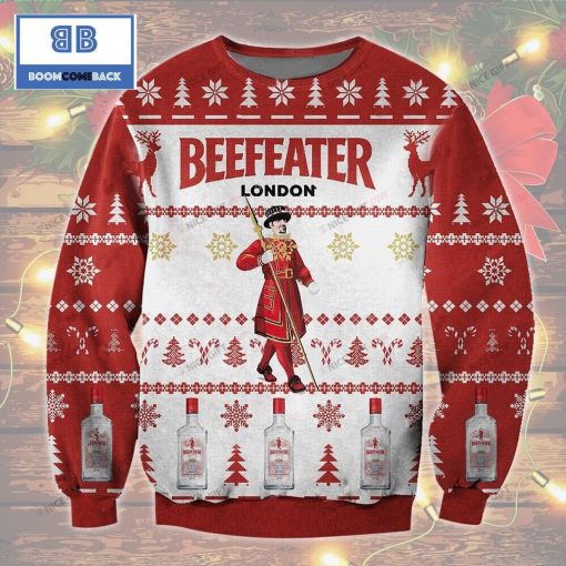 Beefeater London Whiskey Christmas Ugly Sweater