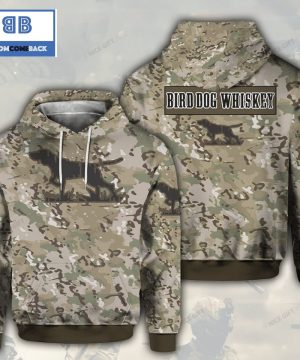 Bird Dog Whiskey Camouflage 3D Hoodie