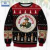 Black Angus Cattle Ugly Christmas Sweater