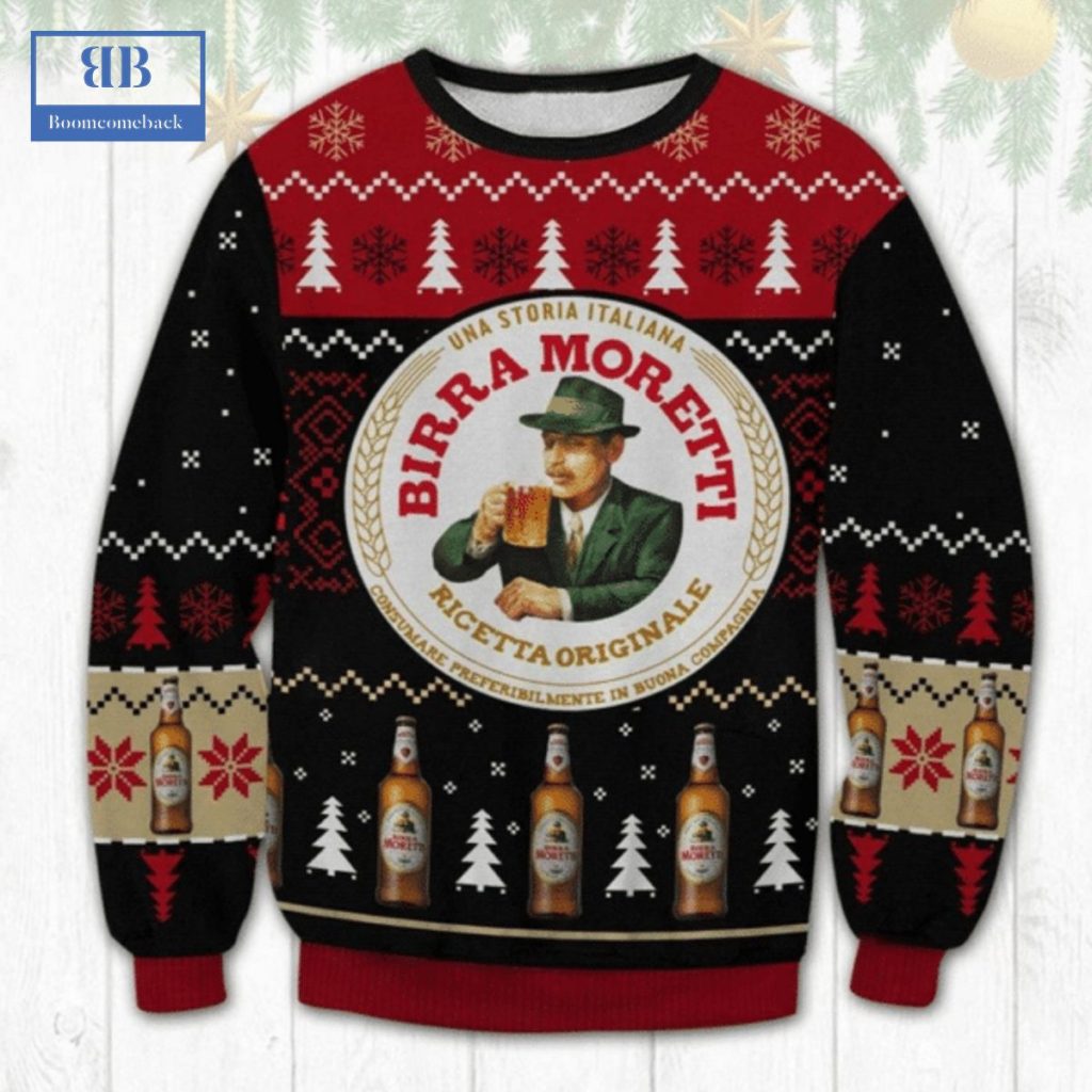 Birra Moretti Ugly Christmas Sweater