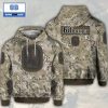 Blackened Camouflage 3D Hoodie