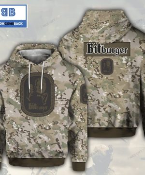 Bitburger Camouflage 3D Hoodie