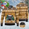 Bernese Mountain Christmas Tree Snowman Ugly Christmas Sweater