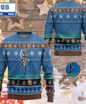 Black Luster Soldier Yu Gi Oh Anime Custom Imitation Knitted Christmas 3d Sweater