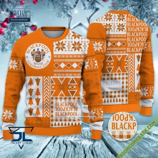 Blackpool Ugly Christmas Sweater, Christmas Jumper