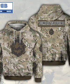 bombay sapphire camouflage 3d hoodie 2 owmML