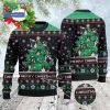 Border Collie Halloween Night Ugly Christmas Sweater