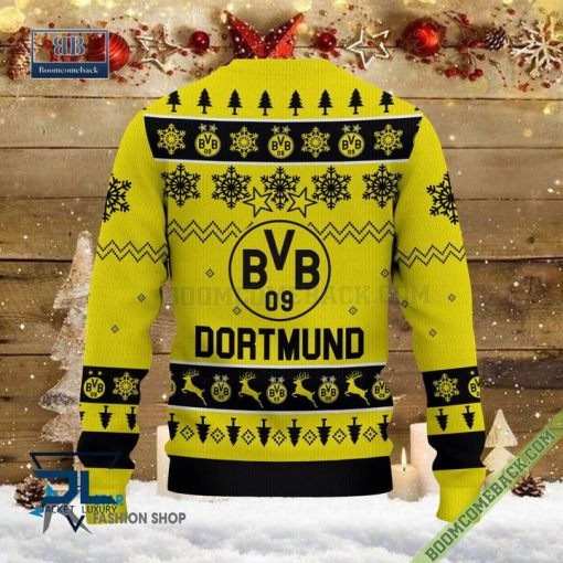 Borussia Dortmund Xmas Sweatshirt Ugly Christmas Sweater