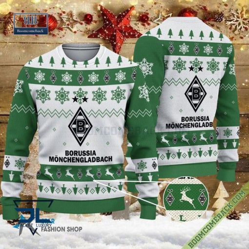 Borussia Monchengladbach Xmas Sweatshirt Ugly Christmas Sweater