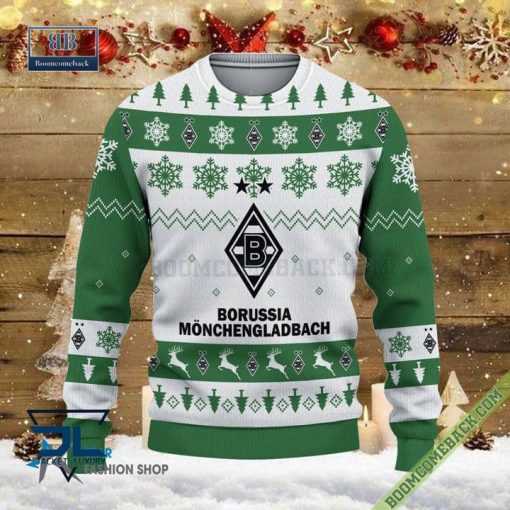 Borussia Monchengladbach Xmas Sweatshirt Ugly Christmas Sweater