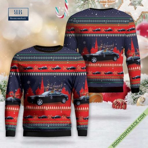 Bowman Police Department Ugly Christmas Sweater