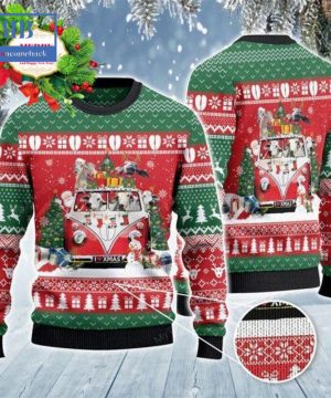 Brahman Christmas Van Ugly Christmas Sweater