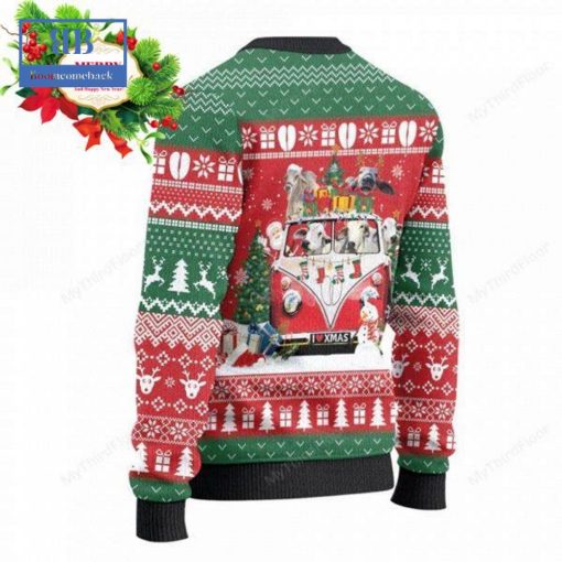 Brahman Christmas Van Ugly Christmas Sweater