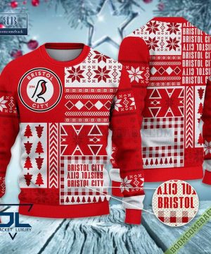 Bristol City Ugly Christmas Sweater, Christmas Jumper